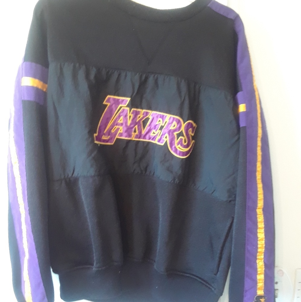 Starter men's sweater size medium Lakers ORIGINAL